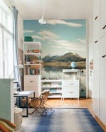Murale de Papier Peint Lac sous Montagne - Vignette | Mr Papier Peint
