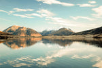 Murale de Papier Peint Lac sous Montagne - Vignette | Mr Papier Peint