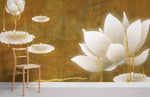 Murale de Papier Peint Lotus Blanc - Vignette | Mr Papier Peint