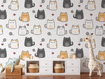 Murale de papier peint pour amateurs de chats - Vignette | Mr Papier Peint