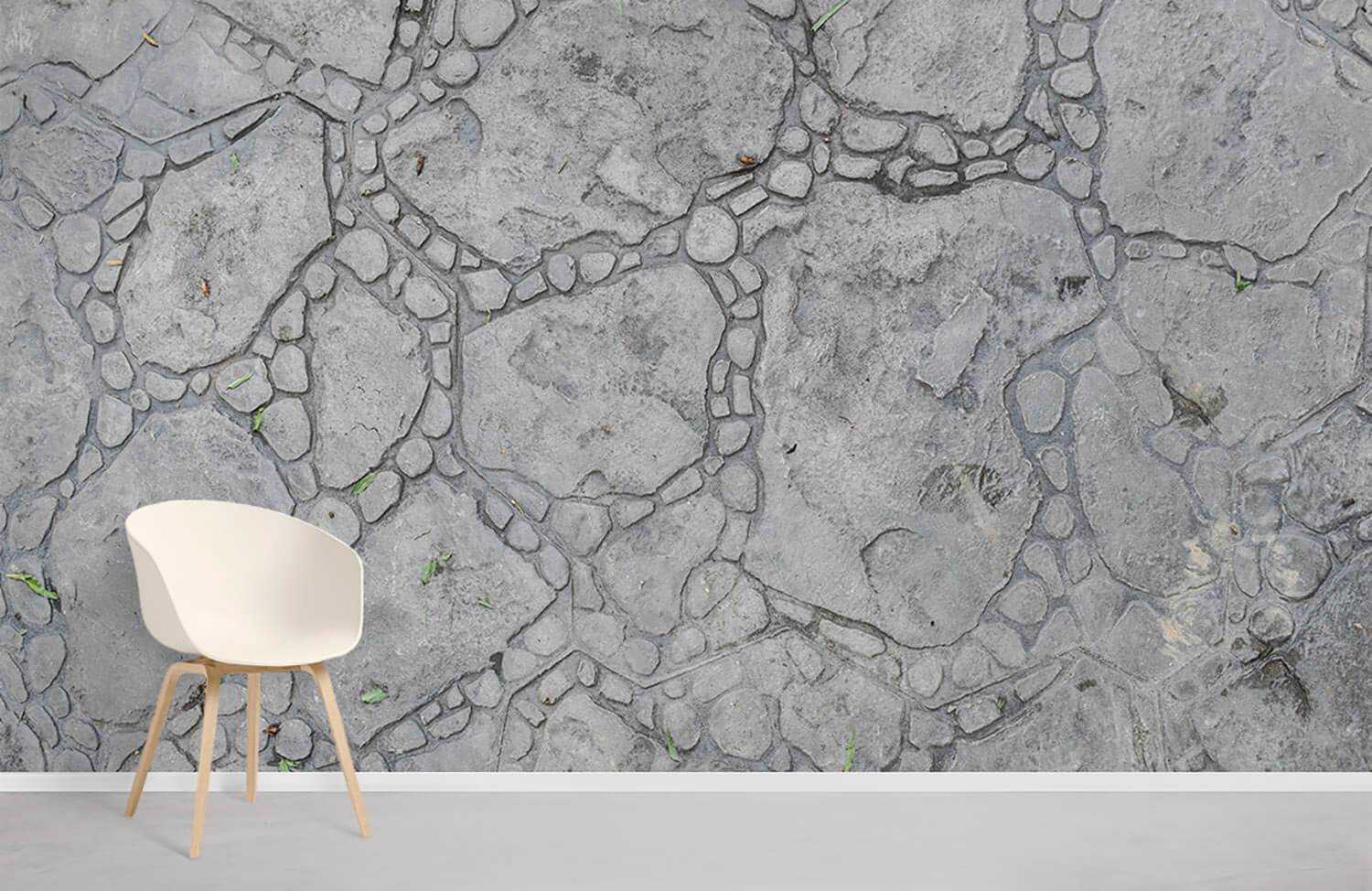 Murale de Papier Peint pour Sol Gris - Le meilleur Papier peint panoramique Sur mesure