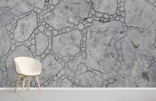 Murale de Papier Peint pour Sol Gris - Le meilleur Papier peint panoramique Sur mesure