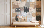 Murale de papier peint Public de Chats - Vignette | Mr Papier Peint