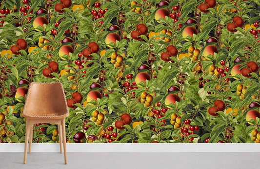 Murale de Papier Peint de Récolte de Fruits - Le meilleur Papier peint panoramique Sur mesure