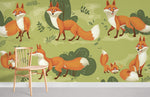 Murale de Papier Peint Renard des Forêts - Vignette | Mr Papier Peint