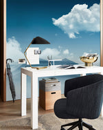 Papier Peint Sommet Flottant Nuages et Montagnes Majestueux - Vignette | Mr Papier Peint