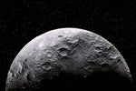Évasion onirique avec papier peint surface lunaire panoramique - Vignette | Mr Papier Peint