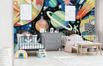 Papier peint Tour des Étoiles éclat cosmique pour chambre d’enfant - Vignette | Mr Papier Peint