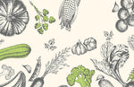 Évasion Luxuriante avec Papier Peint Végétarien - Vignette | Mr Papier Peint