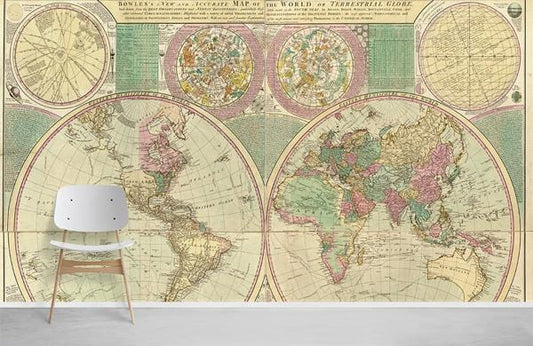 Murale de papier peint vintage - Le meilleur Papier peint panoramique Sur mesure