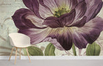 Élégance Murale avec Papier Peint Vintage Violet - Vignette | Mr Papier Peint