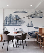 Évasion Marine avec Papier Peint Panoramique Voilier - Vignette | Mr Papier Peint