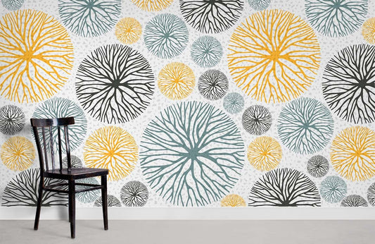 Murale en forme d’arbre d’Athénia en papier peint - Le meilleur Papier peint panoramique Sur mesure