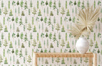 Murale mini forêt aquarelle sérénité et nature pour vos murs - Vignette | Mr Papier Peint