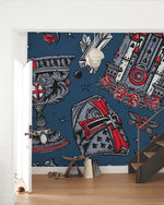 Murale Secrète du Château Sanglant en Papier Peint Panoramique - Vignette | Mr Papier Peint