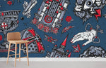 Murale Secrète du Château Sanglant en Papier Peint Panoramique - Vignette | Mr Papier Peint