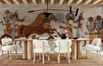 Papier peint mural Négociation des Soldats scène historique immersive - Vignette | Mr Papier Peint