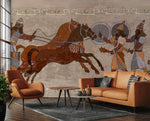 Papier peint mural Négociation des Soldats scène historique immersive - Vignette | Mr Papier Peint