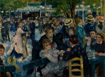 Papier peint Bal du Moulin de la Galette éclats de danse et lumière - Vignette | Mr Papier Peint