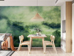Papier peint panoramique forêt verdoyante pour décoration personnalisée - Vignette | Mr Papier Peint