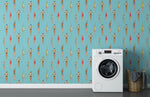 Papier peint panoramique nageurs évasion aquatique sur mesure - Vignette | Mr Papier Peint