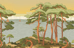 Papier peint panoramique Rivière pour une décoration personnalisée apaisante - Vignette | Mr Papier Peint