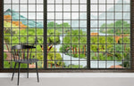 Papier peint panoramique Vallée pour une décoration personnalisée poétique - Vignette | Mr Papier Peint