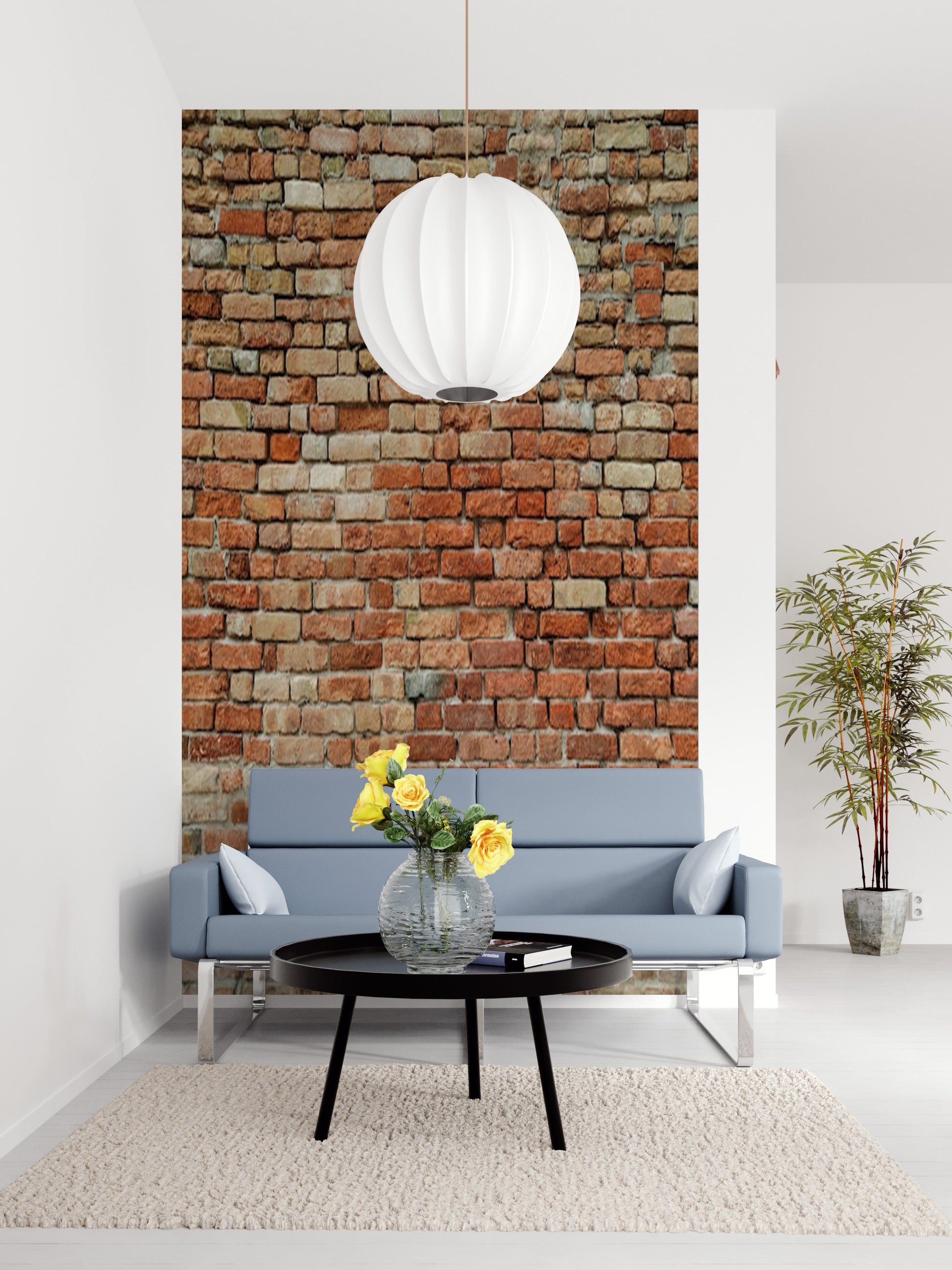 Papier Peint Design Mur de Briques Tendance - Le meilleur Papier peint panoramique Sur mesure