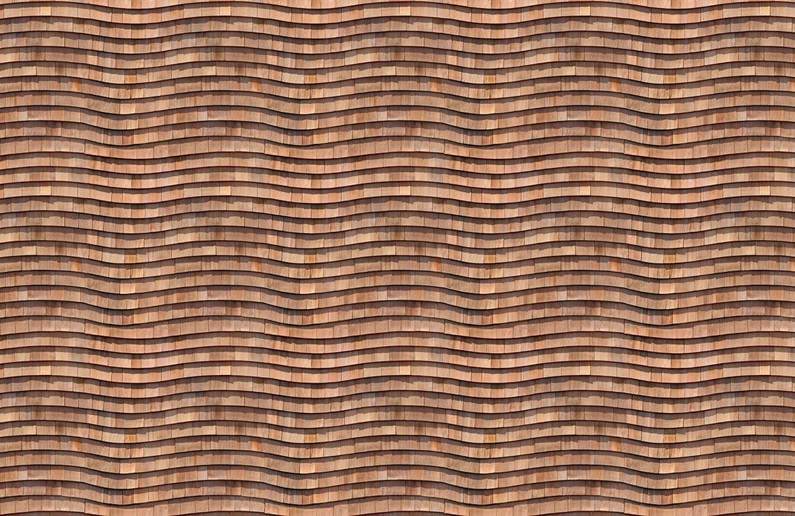 Papier peint effet bois marron mural - Le meilleur Papier peint panoramique Sur mesure