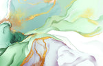 Fresque murale effet marbre vert éclat naturel et élégance moderne - Vignette | Mr Papier Peint