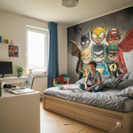 🦸 Papier Peint "Mini-Héros" : L'Aventure Murale Ultime - Vignette | Mr Papier Peint