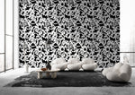 Papier peint motif symboles anciens monochromes - Vignette | Mr Papier Peint