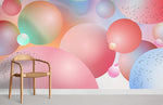 Papier peint mural 3D Balles III Évasion artistique et profondeur vivante - Vignette | Mr Papier Peint