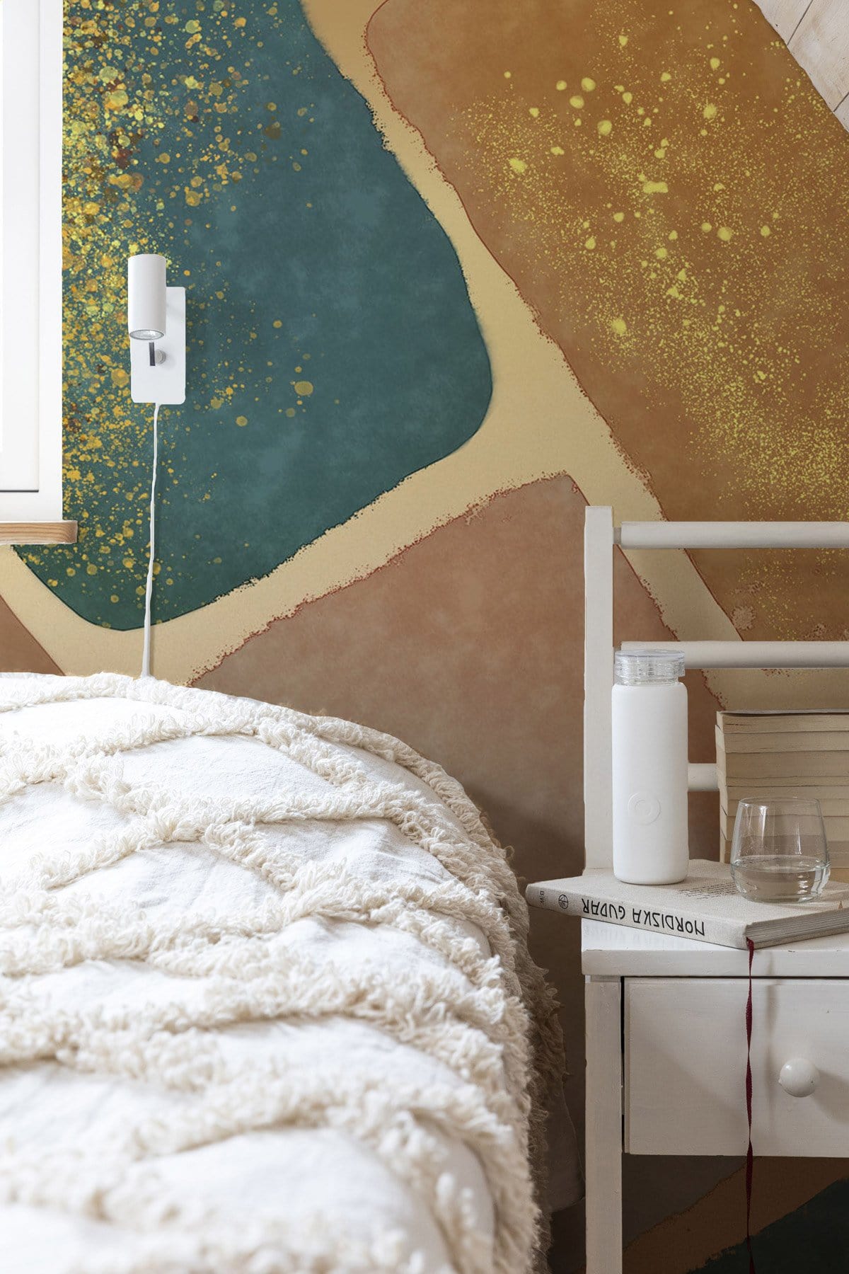 Papier peint mural à blocs carrés multicolores - Le meilleur Papier peint panoramique Sur mesure