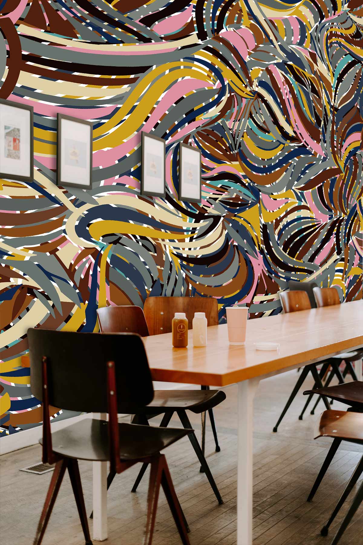 Papier peint mural à doublure de ruban - Le meilleur Papier peint panoramique Sur mesure