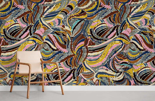 Papier peint mural à doublure de ruban - Le meilleur Papier peint panoramique Sur mesure