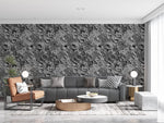 Papier peint mural cratère de lune pour salon moderne et sophistiqué - Vignette | Mr Papier Peint