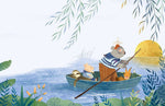 Papier peint mural À la poursuite de la lumière lunaire - Vignette | Mr Papier Peint