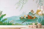 Papier Peint Mural Clair de Lune Voyage Sous un Ciel Étoilé - Vignette | Mr Papier Peint