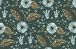 Papier peint mural Trompette Bleue éclat de couleur et élégance - Vignette | Mr Papier Peint