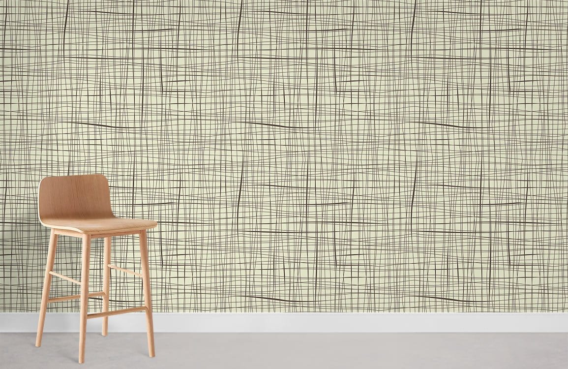 Papier peint mural à lignes - Le meilleur Papier peint panoramique Sur mesure