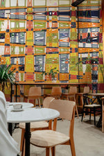 Papier peint mural motif abstrait pour une ambiance sophistiquée - Vignette | Mr Papier Peint