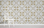 Papier peint mural motif damassé élégance intemporelle et raffinement - Vignette | Mr Papier Peint