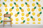 Papier peint mural à motif d'ananas - Vignette | Mr Papier Peint