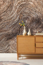 Papier peint mural à motif de bois ondulé - Vignette | Mr Papier Peint