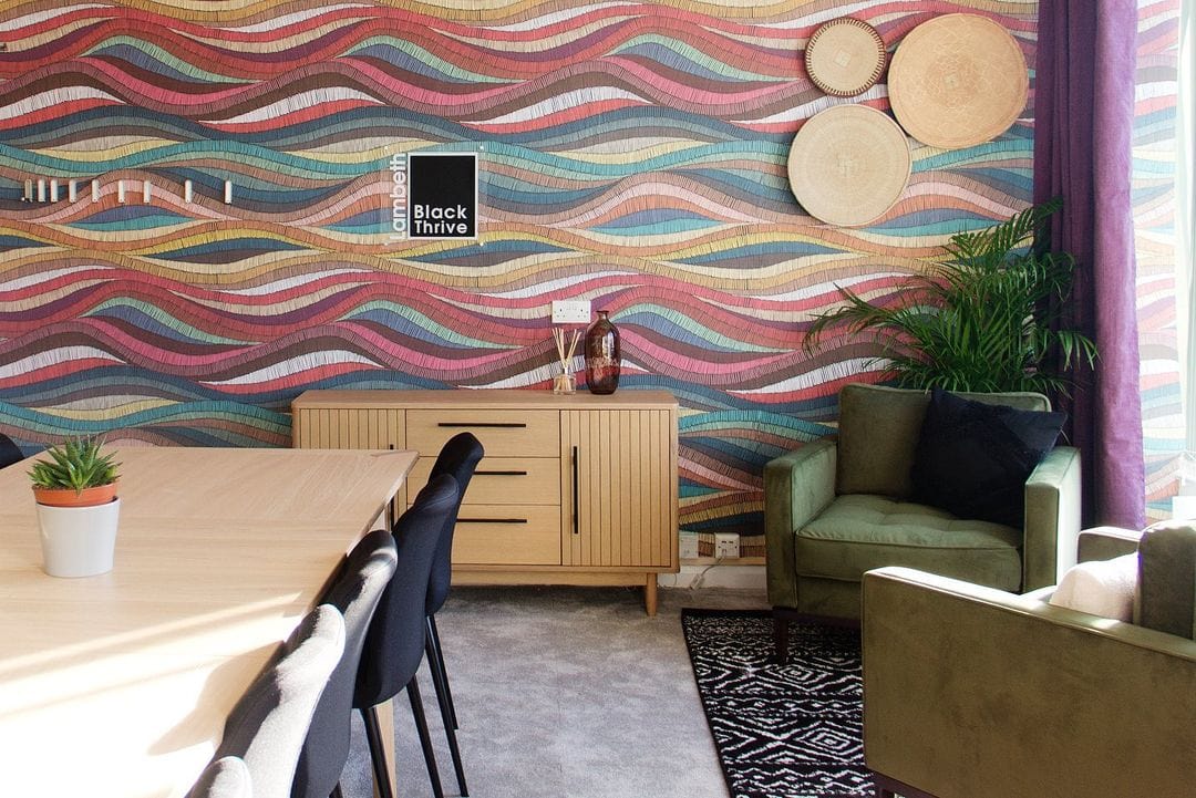 Papier peint mural à motif de broderie - Le meilleur Papier peint panoramique Sur mesure