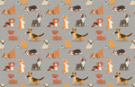 Papier peint mural à motif de chiots - Vignette | Mr Papier Peint