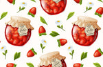 Papier peint mural à motif de confiture de fraise - Vignette | Mr Papier Peint