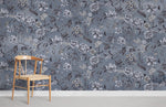 Papier peint mural Jardin Secret en Fleurs Aquarelle - Vignette | Mr Papier Peint