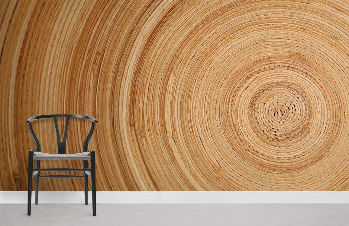 Papier peint mural à motif de grain de bois - Le meilleur Papier peint panoramique Sur mesure